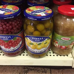 I was excited to find these European fruits.