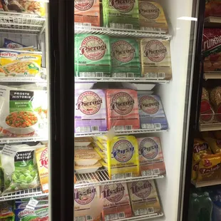 Great selection of Pierogies