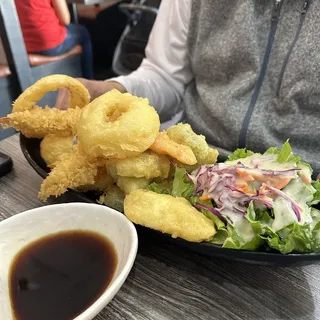 Mixed Tempura 10 Pieces Dinner