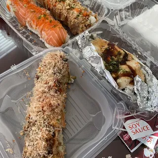 Baked Bay Area Rush Hour Roll