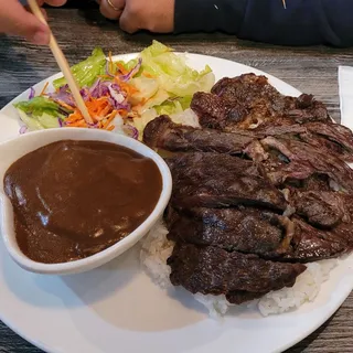 Curry with Grilled Beef