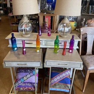 Interior view of home decor for sale