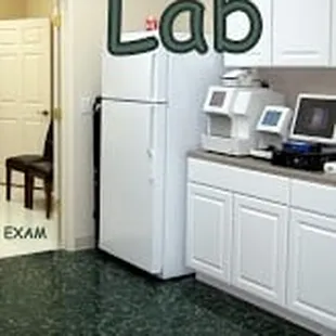 Able to run blood work in house, for immediate results.