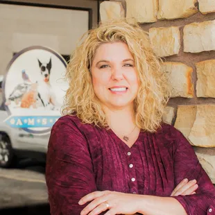 Dr Cheryl Pfeffer at Animal Medical and Surgical Hospital