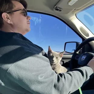 Roadtrip to the vet with pawp