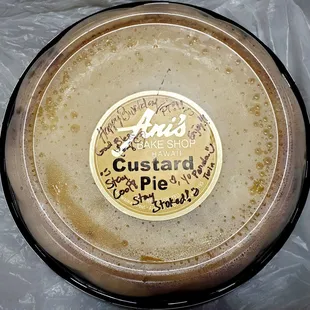 Much MAHALO PT for da Ani's Custard Pie! You da BESTEST!!! :D