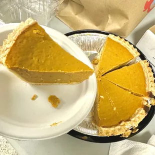 Onolicious pumpkin pie : )