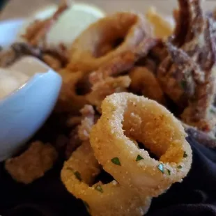 Lightly Breaded Calamari...