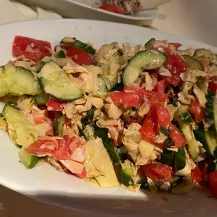 Zucchini salad