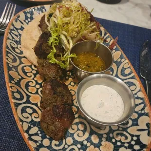 Marinated Lamb Kebabs