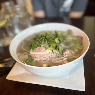 Combination beef Pho Vietnamese Noodle Soup