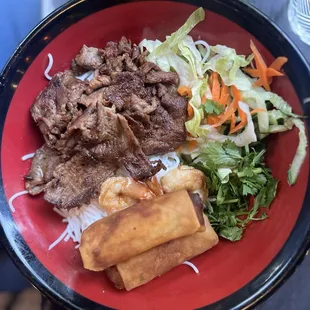 Beef Salad Noodle Bowls- Vermicelli