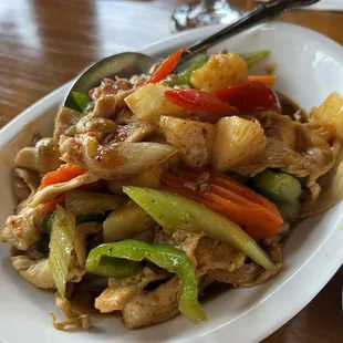 Cashew nutty chicken