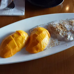 Mango Sticky Rice. Delish!