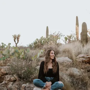 Senior session Saguaro National Park, East, Tucson Arizona