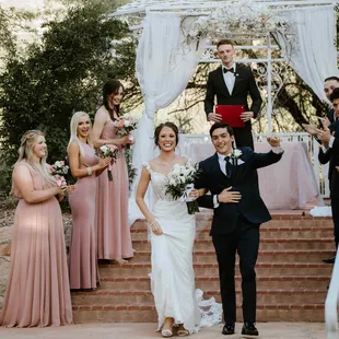 Wedding Reflections at the Buttes Tucson Arizona