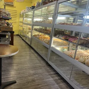Bakery self serve area