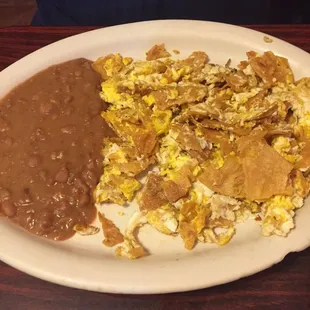 Migas Plate.  Very generous.