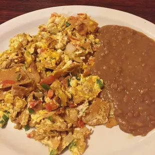 Migas a la Mexicana Plate...very generous.