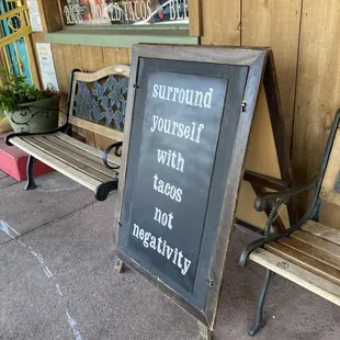 a sign outside of a store