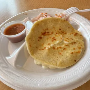 Cheese papusa - super cheesy and good