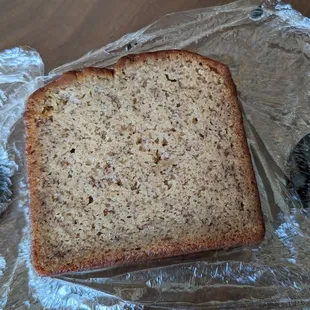 The banana bread here is irresistible.