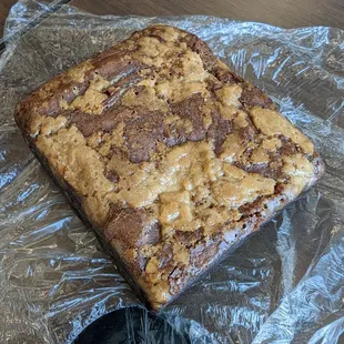 Tahini brownie was not to my taste.