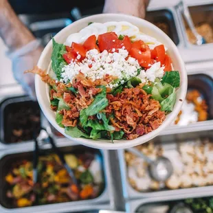 Anita's Chopped Salad... just don't forget the chicken!