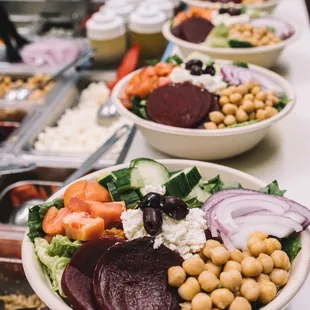 Greek salads for days!