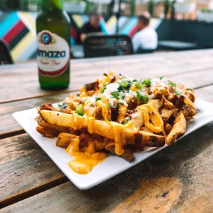 Loaded House Fries... plan on using a fork!