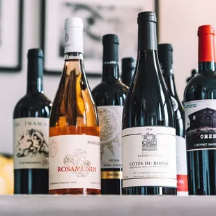 Half-off Wine Wednesday = half-off all bottles and glasses of wine, all day long!