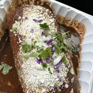 Wet Burrito, Mole