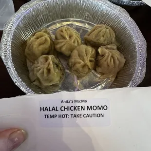 Halal Chicken MoMo