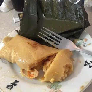 Tamales made to perfection.