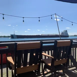 The nice view from the deck patio.