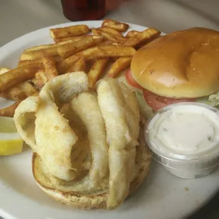 Perch Sandwiches
