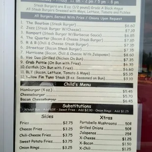 menu, sushi and sashimi