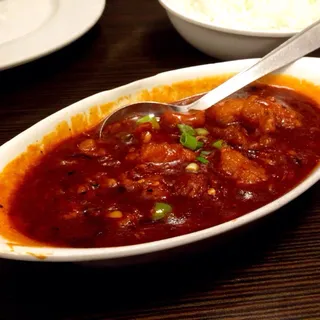 Chicken Manchurian - Semi-Gravy