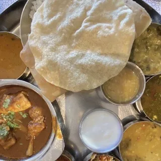 Anjappar Chicken Meal