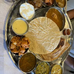 Anjappar Popular Non-Veg Thali Meal