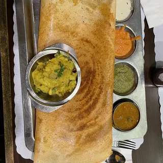 Special Ghee Podi Masala Dosa