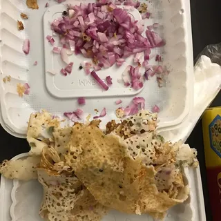 Onion Rava Dosa