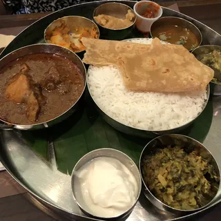 Anjappar Popular Non-Veg Meal