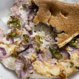 Half cooked uttapam
