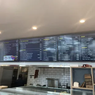 3/6/24 (wed): Menu board