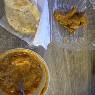 This place is a rip off. I paid 20$ for goat masala, and this is what I got, like wtf?