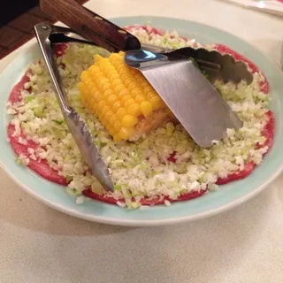 Salted Tongue with Chopped Tokyo Negi