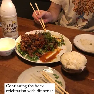 Spicy Stir Fried Squid