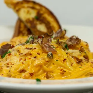 Kimchi Bacon Pasta