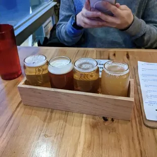 Beer flight